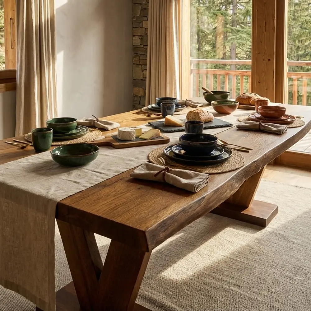 Магия дубового слэба: Как рождается мебель с характером и душой