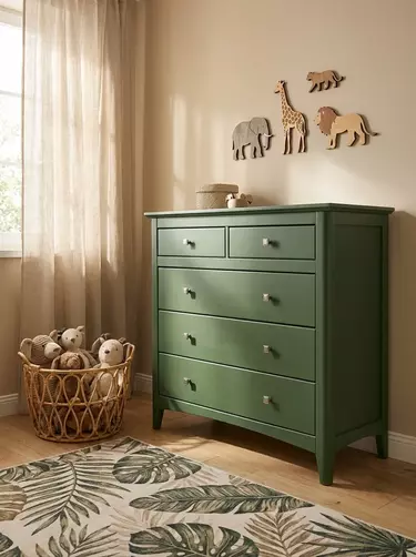 Комод Мелвин 23 изумруд (выставочный образец)