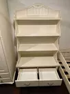 Стеллаж 4 полки 2 ящика Айно №3