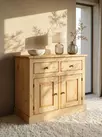  Комод с 2 ящиками сосна  Арль KLMB22