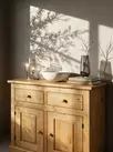  Комод с 2 ящиками сосна  Арль KLMB22