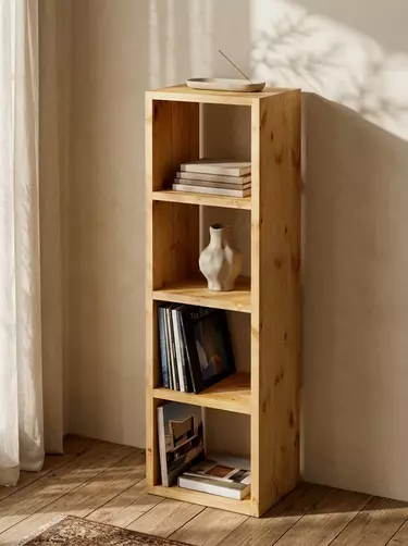 Стеллаж с 4 полками Арль куб 4 секции KCC4