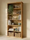 Шкаф из натурального дерева Арль книжный / стеллаж KAB5