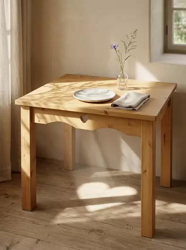 Стол из дерева квадратный Арль KJT6