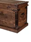 Сундук Викинг прямая крышка (орех)