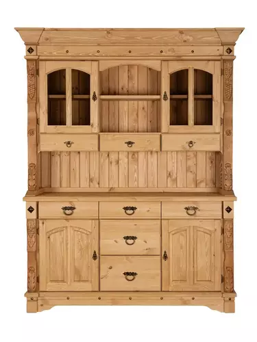 Буфет Викинг GL-05/1 с ящиками  (бейц старение)