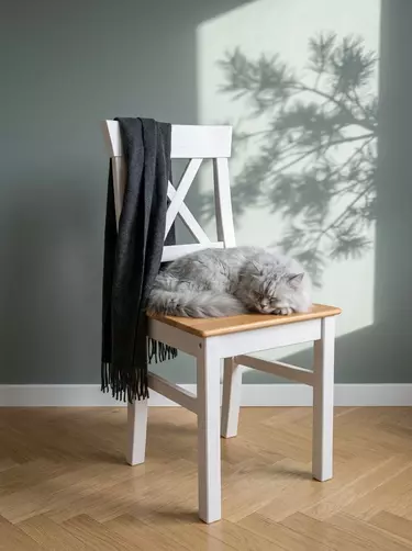 Стул "Форест" (белый воск/антик)