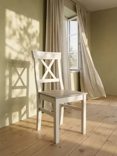 Стул "Форест" (белый воск УКВ/серый)