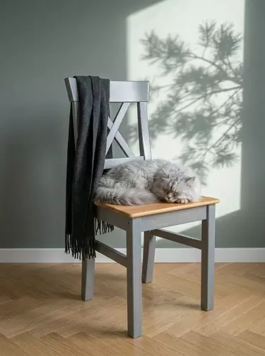 Стул Форест/Сканди серый 7046/антик