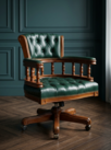 Кресло Роял натуральная кожа