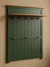 Вешалка Пенни 1000х200х1350 изумруд/антик 24