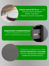 Стол письменный 120 Пенни серый жемчуг/антик 24 (NN новые направляющие)