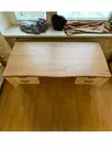 Стол Лебо письменный Бежевый воск/Антик
